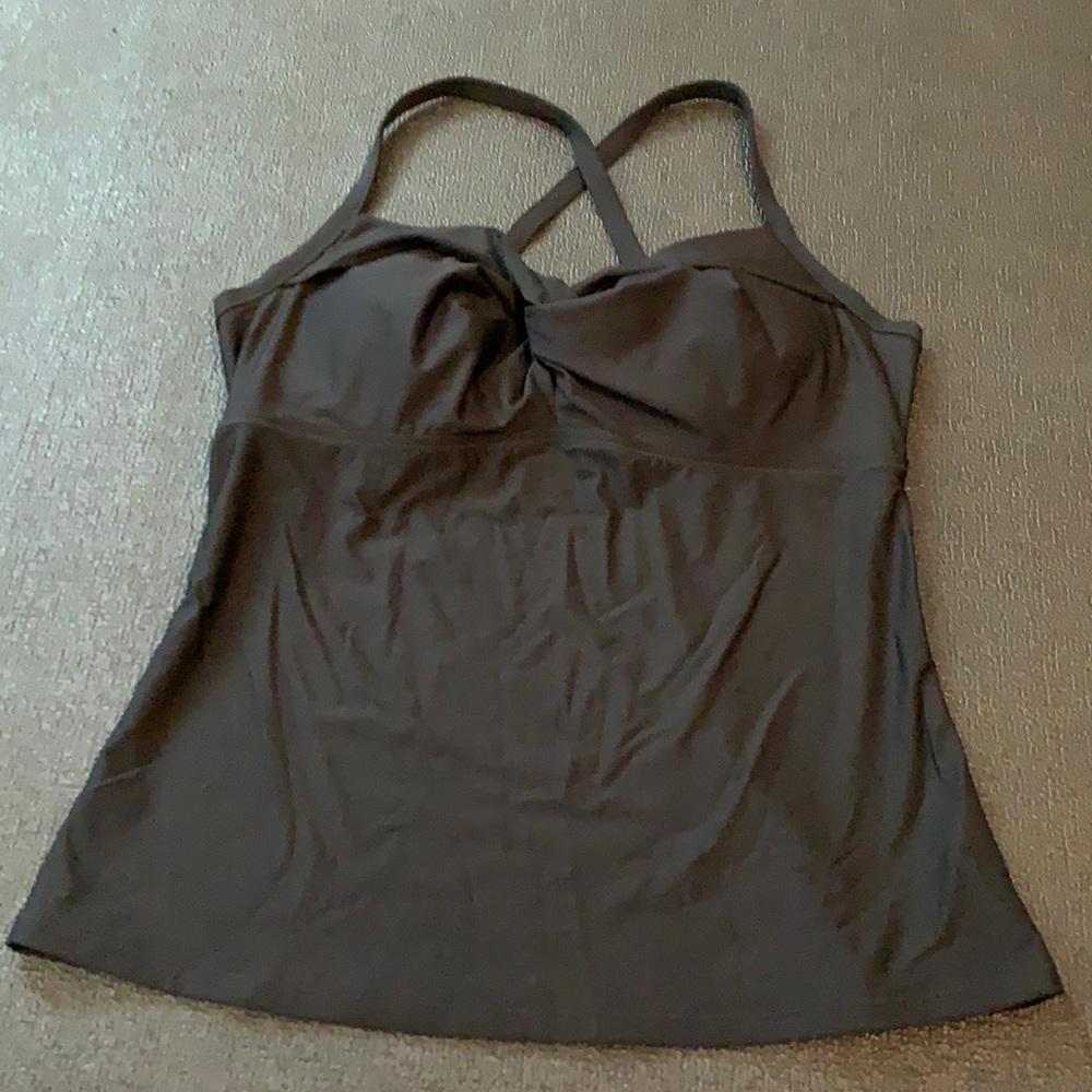 NWOT Athleta black tankini sz 36B/C